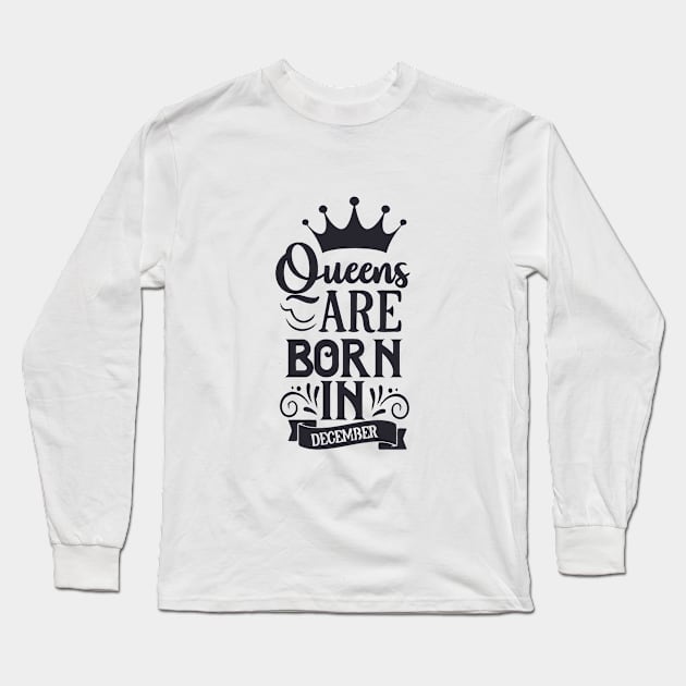 December Proud Long Sleeve T-Shirt by giantplayful